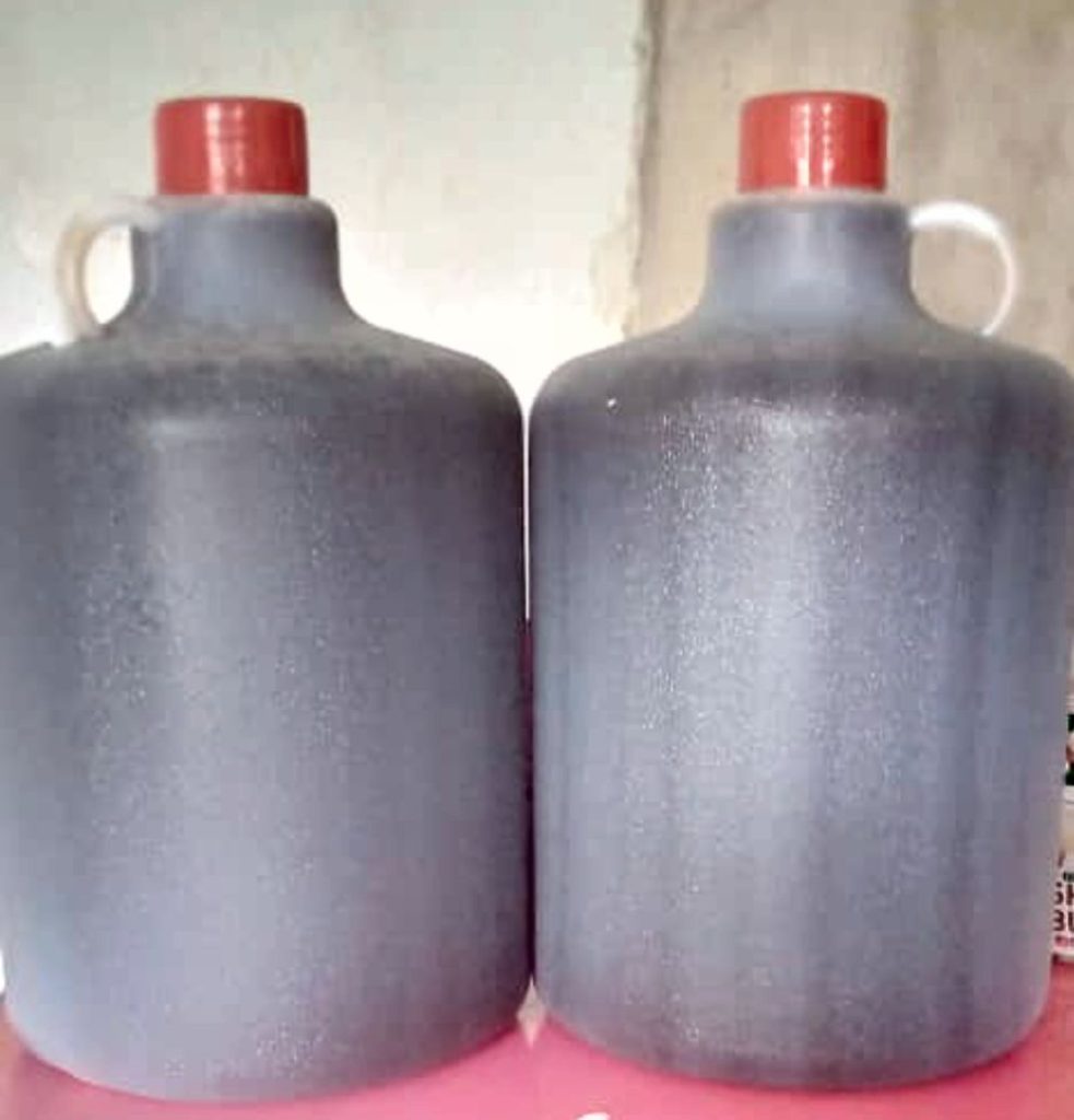 Natural bee honey 5 liter container