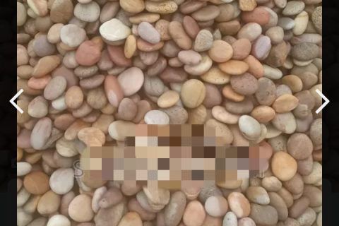 River pebbles Stone